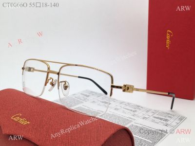 Clone Cartier Santos Eyewear Double bridge CT0066O